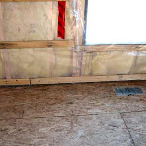 sous plancher osb