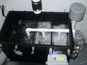système de traitement d'eau pour le radon