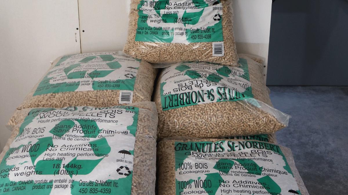 Des granules de bois pour le chauffage