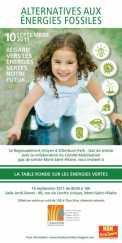 Table ronde sur les énergies vertes