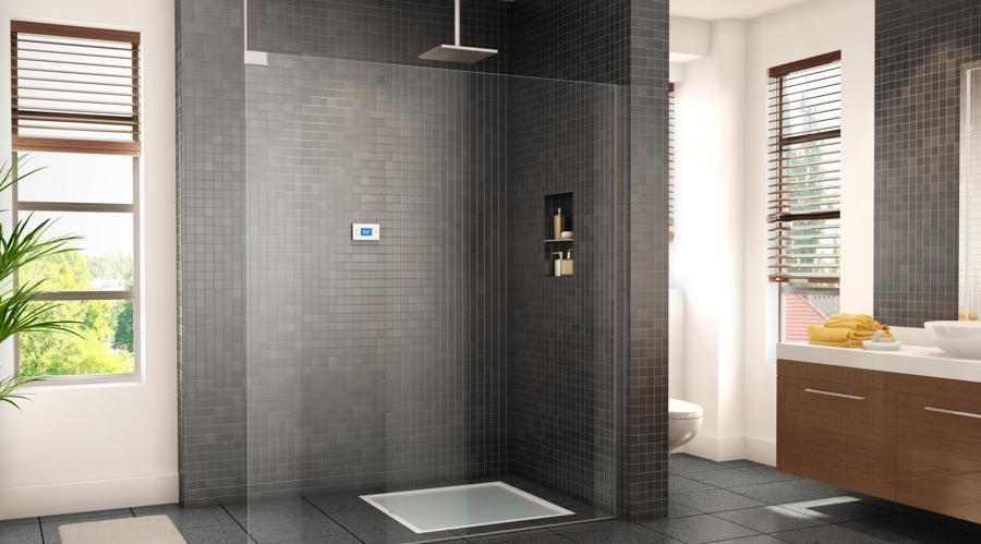 La douche intelligente EcoVea. Photo Reveeco.