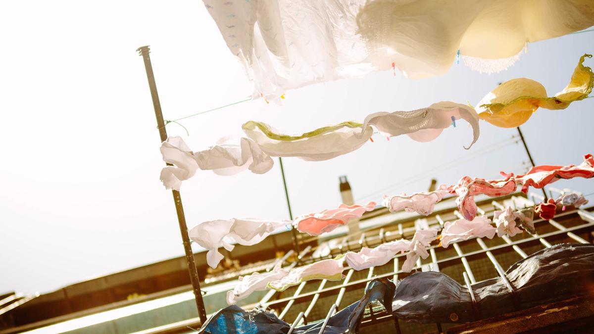 La corde à linge. Tellement gagnante !