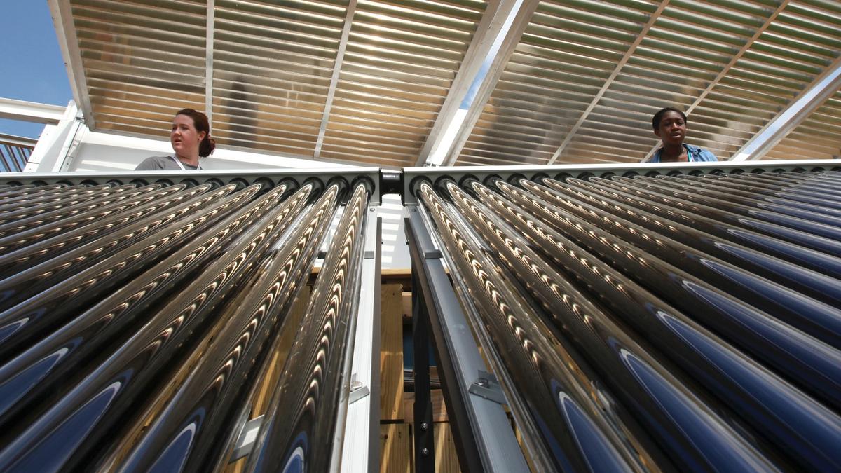 Panneau solaire thermique