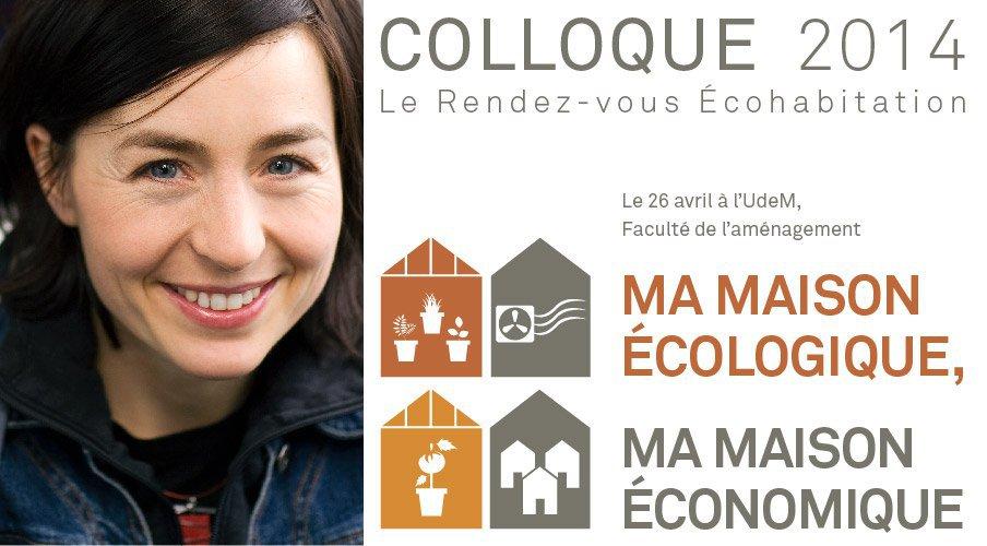 Laure Waridel, invitée d'honneur et conférencière Colloque 2014