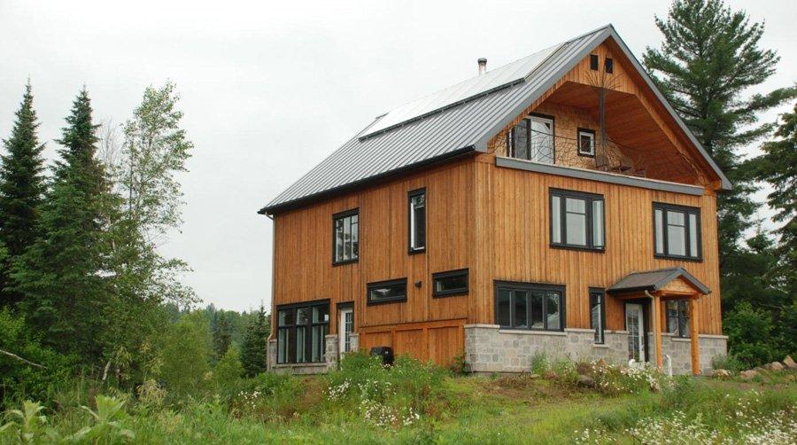 Une maison autonome dans Lanaudière