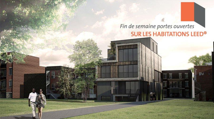 Fin de semaine portes ouvertes sur les habitations LEED 23-24 avril