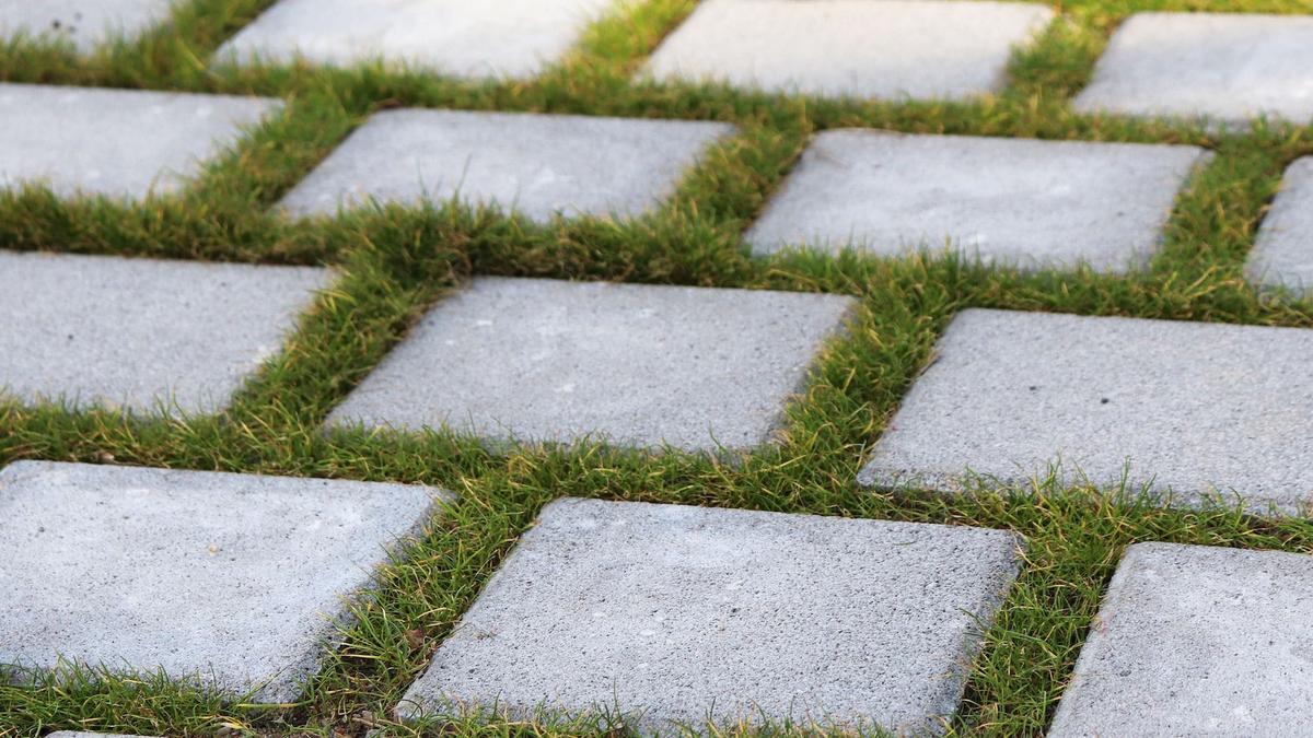 Pavés, dalles écologiques sans bois pour l’extérieur