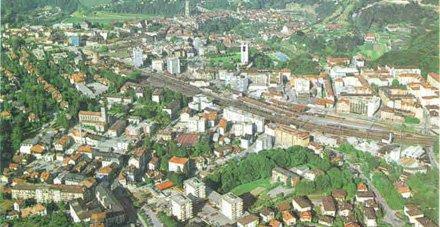 Ville vue aérienne