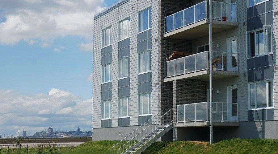 Les Condos de la Baie Phase 3, certifiés LEED Platine.