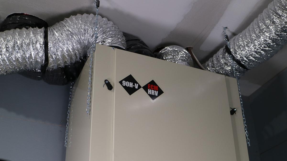 La ventilation de la maison avec le VRC