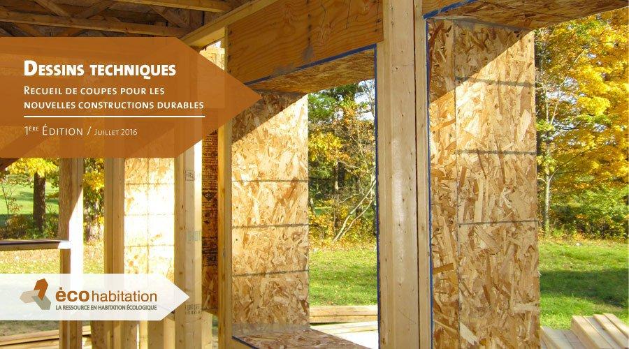 recueil de dessins techniques présentant des composantes d’enveloppes