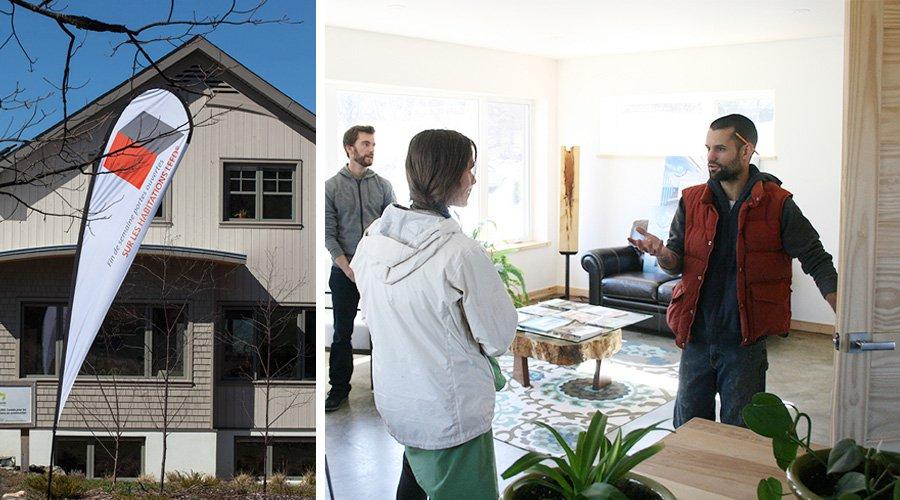 Bilan fin de semaine portes ouvertes sur les habitations LEED