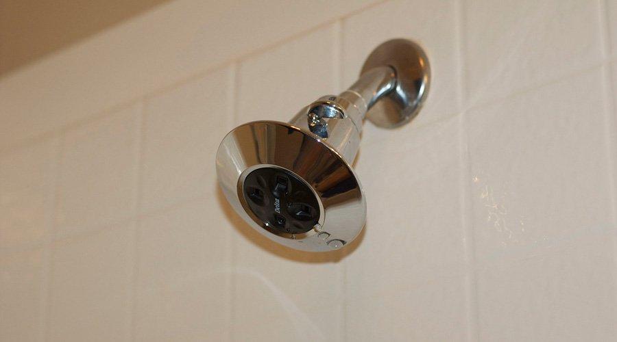 Une douche économe en eau