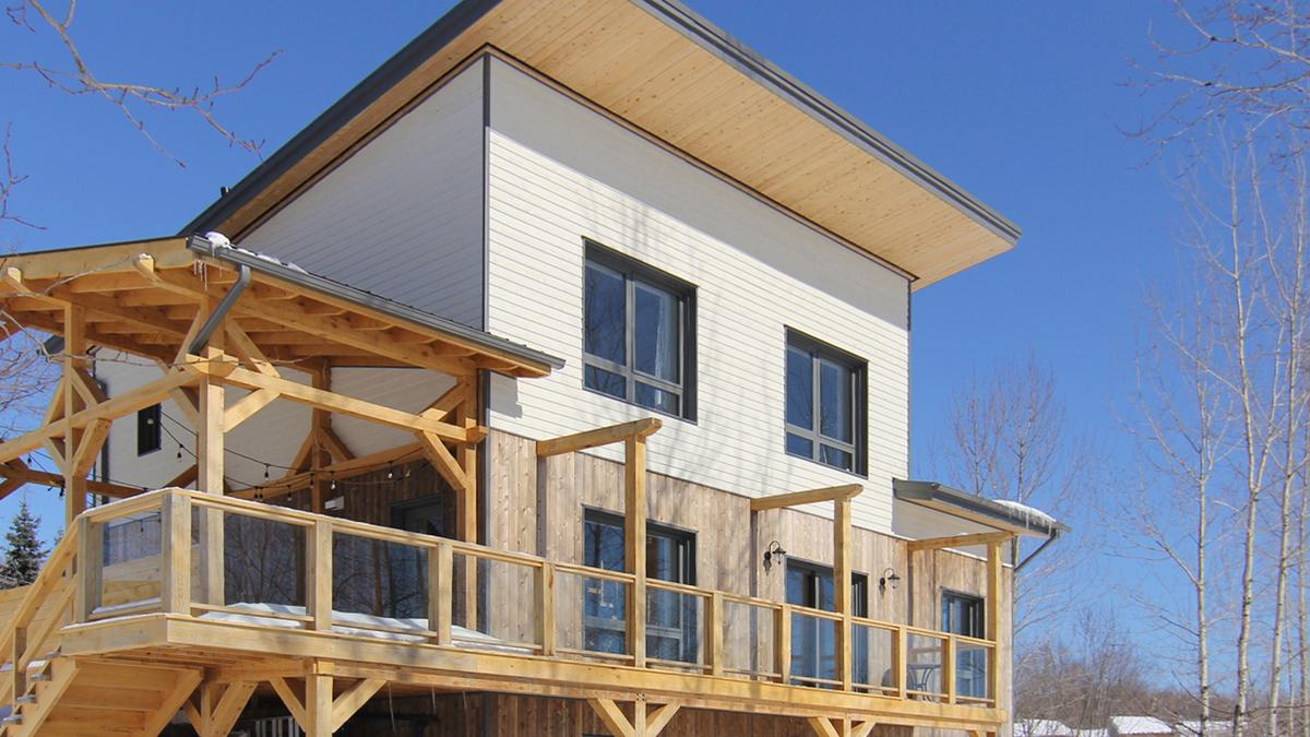 Maison Southern Comfort, autoconstruction certifiée LEED Platine