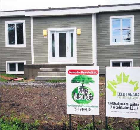 Construction d’une première maison écologique LEED