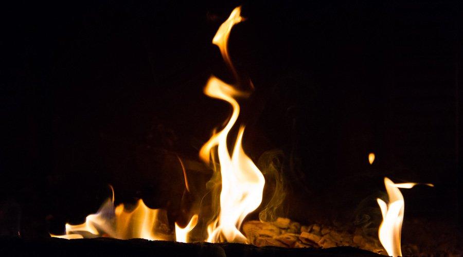 Feu, Foyer de masse, chauffage au bois