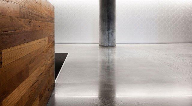 Dalles + planchers de béton: sceller, protéger, faire briller d'un cou