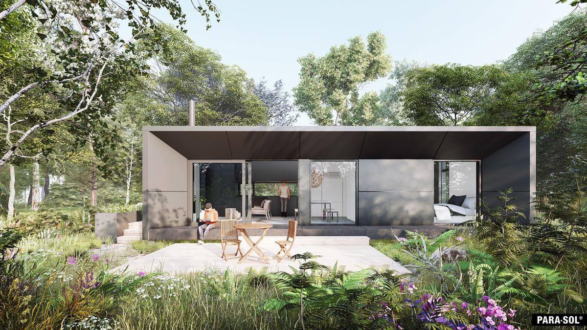 Le Refuge S560, maison préfabriquée écologique