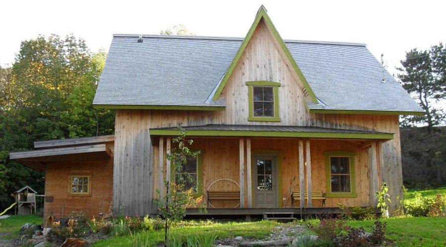 La maison écologique de Waterville (Estrie)