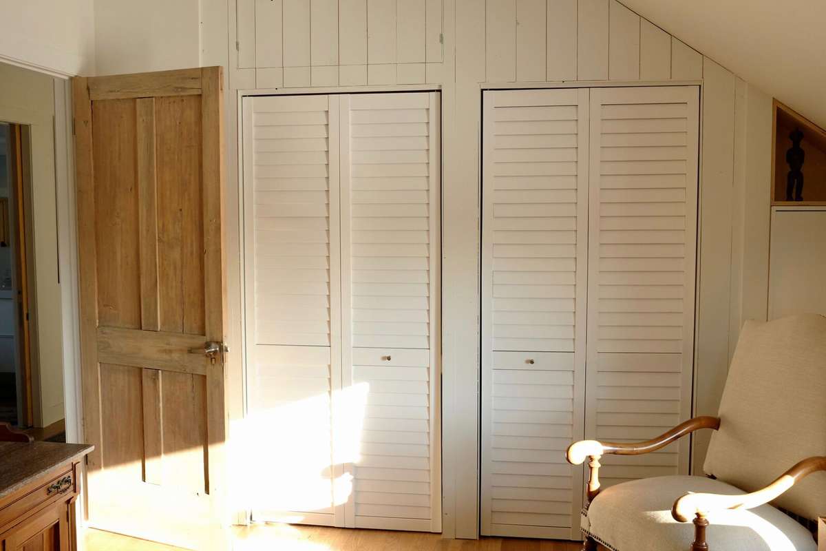 Chambre de la maison des Sources (Springhouse) certifiée Passive House et LEED