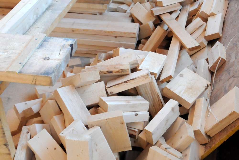 bois résidu de construction