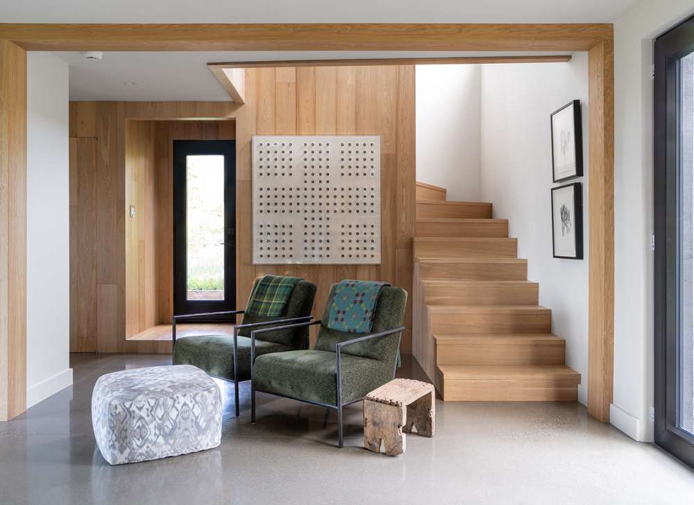 Design sobre, matières nobles et durable
