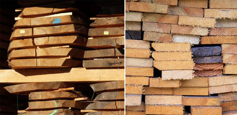 Transformation du bois, sciage, planage, séchage