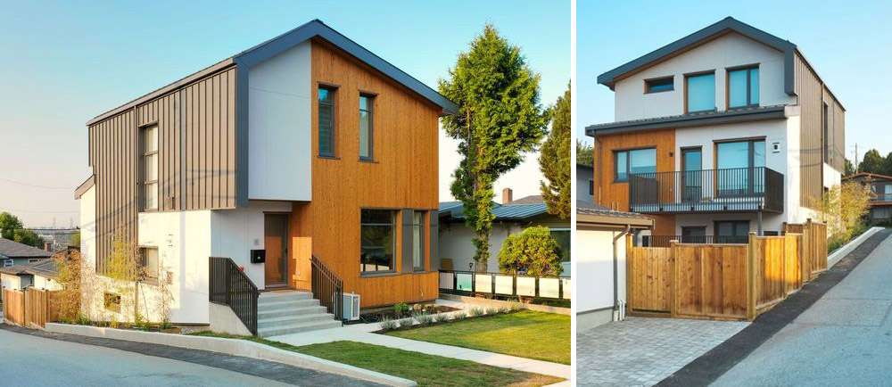 PassiveHouse Database: une maison à Vancouver cer​​​​tifée Passive House par PHI 