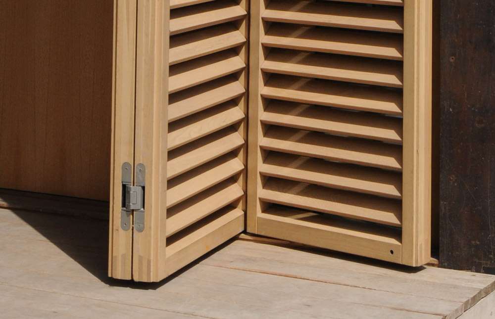 Volets en bois