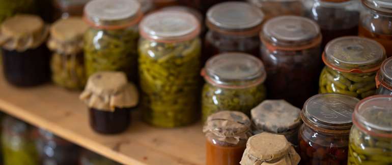 La chambre froide permet de garder naturellement les aliments