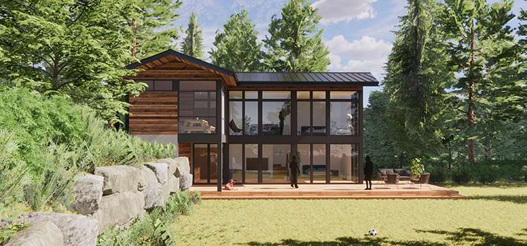 Abri 1500-SV de Studio MMA et Bâtiment Pré-Fab