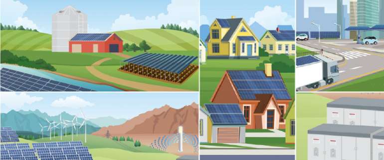 l'énergie solaire pour produire 40 % de l'électricité d'ici 2035