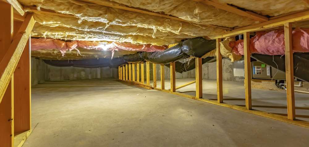 Présence élevée de radon infiltré dans les sous-sols