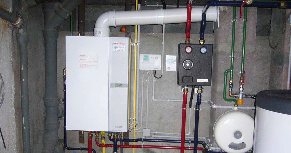 La chaudière à condensation est plus efficace