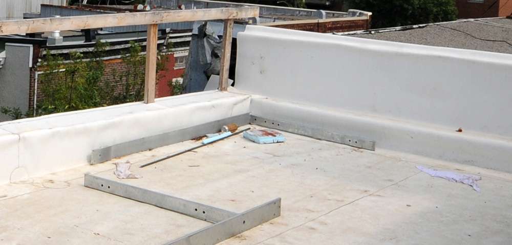 Toit en pvc