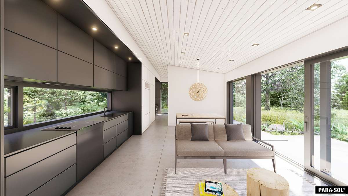 Aire de vie Refuge S560, maison en kit