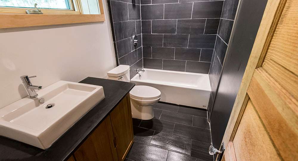 salle de bain débit réduit
