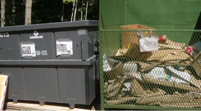 Conteneurs à déchets 
