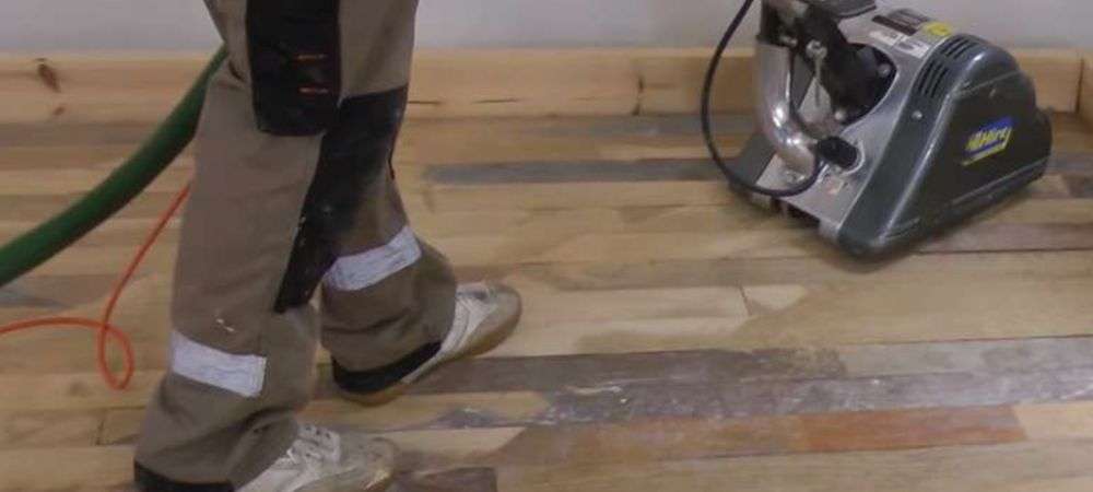 Sablage plancher bois franc