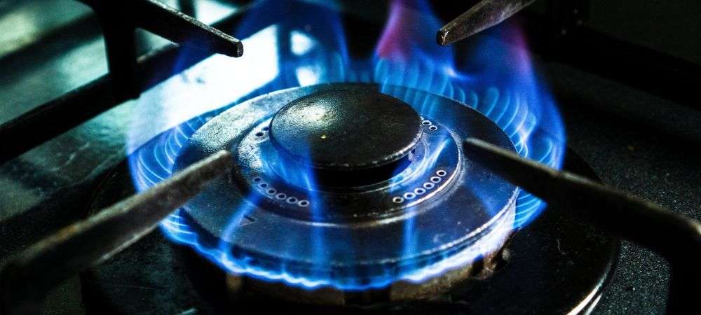 cuisinière au gaz