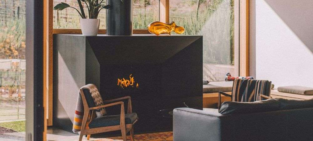 foyer au gaz