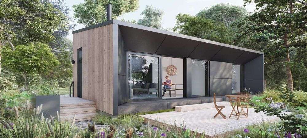 Refuge S560-kit maison usinée