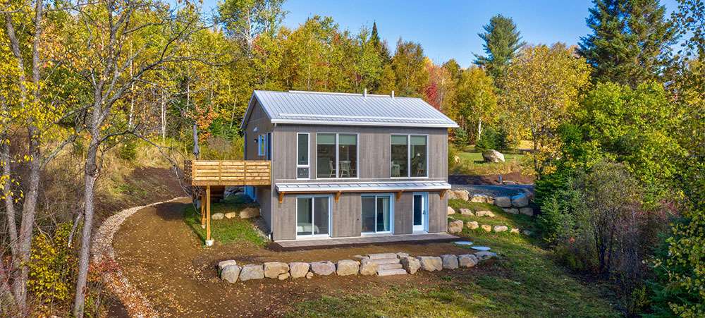 Construction d'une maison écoénergétique