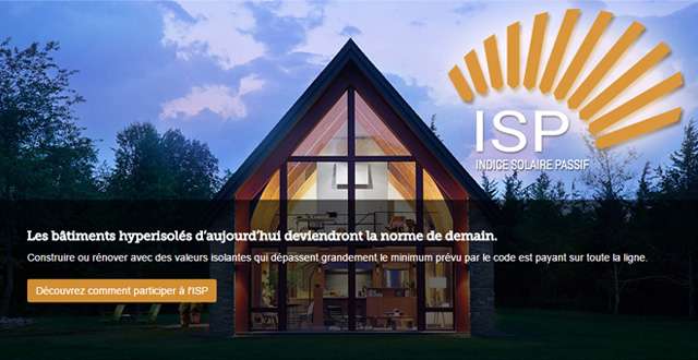 certification indice solaire passif pour maison à faible consommation d'énergie
