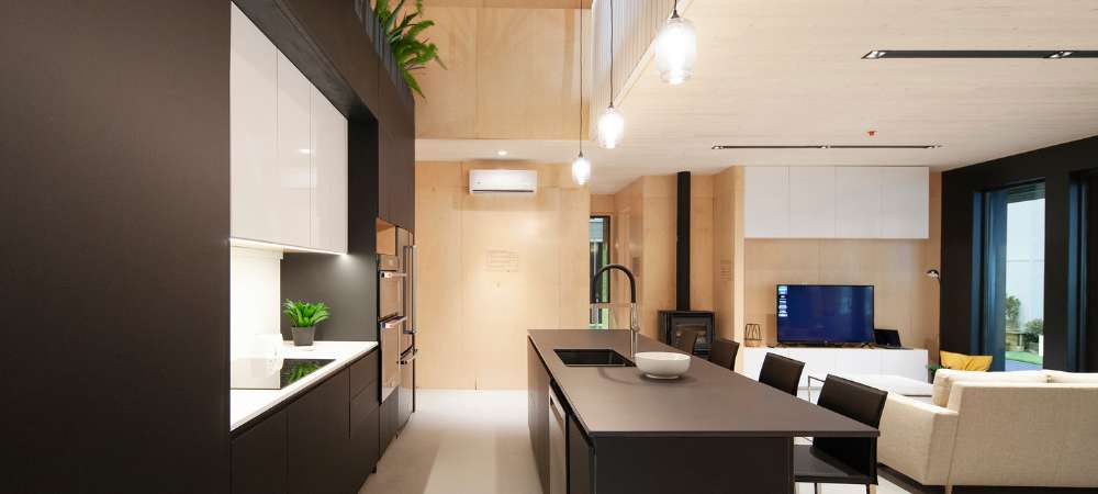 Eco-Habitat s1600 maison faible en carbone