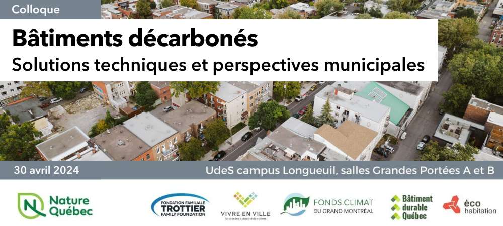 Colloque bâtiments décarbonés