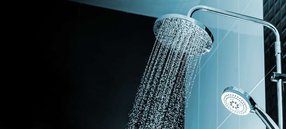 Eau chaude pour la douche
