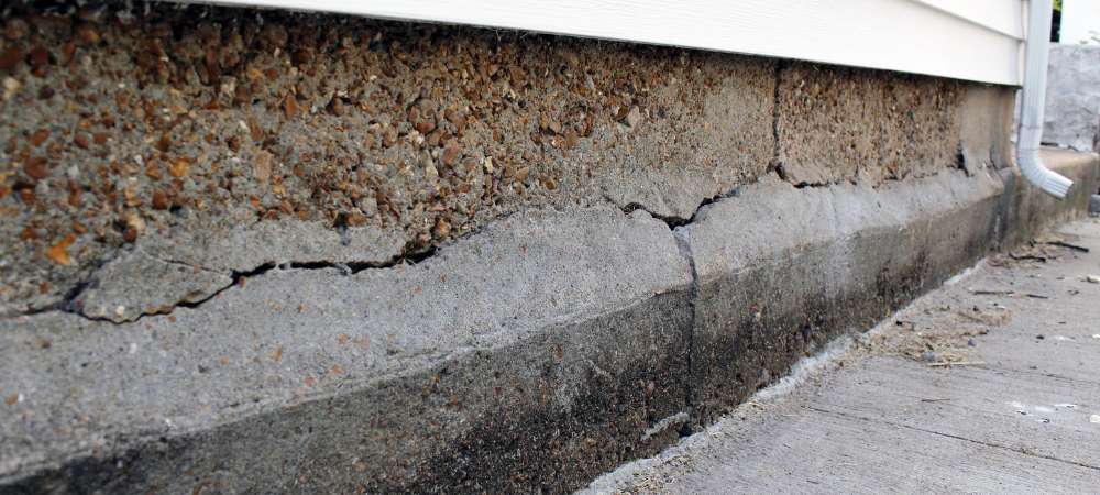 Fissures fondation