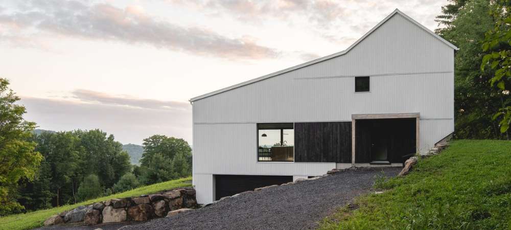 La Maison Saltbox est typique de l'architecture colonial américaine