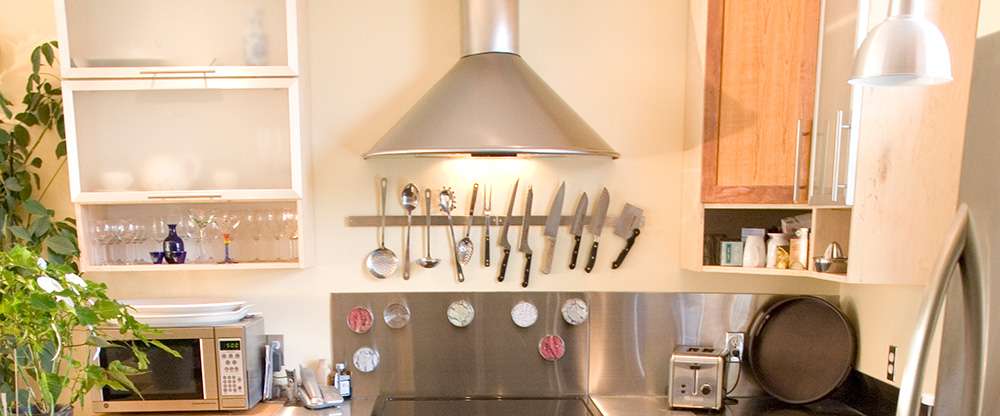 hotte de cuisine pour ventilation
